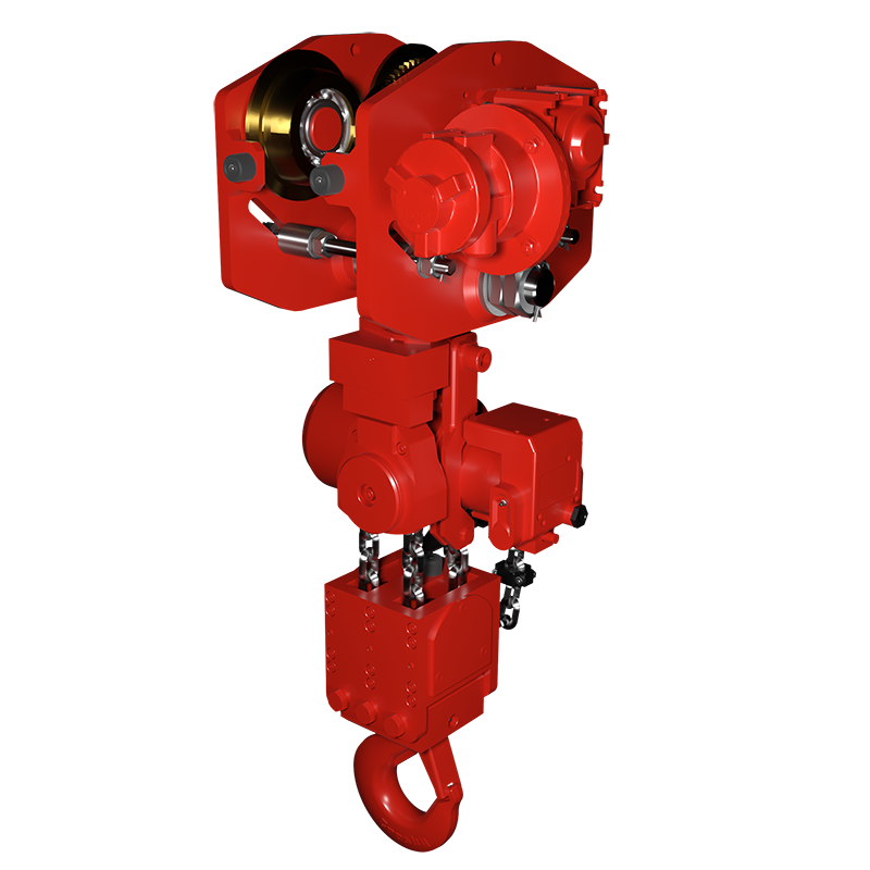 TCR-12000/4-AT10S Air Hoist & Trolley