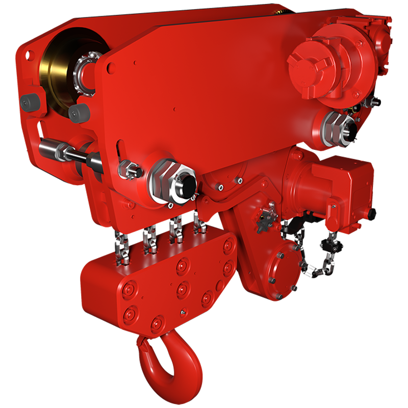 TCR-12000-LHR Low Headroom Air Hoist