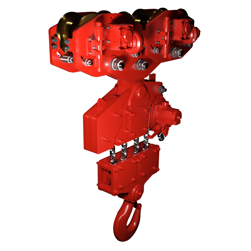 TNC-50TW/4-AT50-2S Air Hoist & Trolley