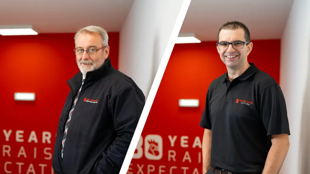 Red Rooster Lifting Business Development Manager Graham Milne and Technical Sales Engineer Norman Smart will be attending Bauma