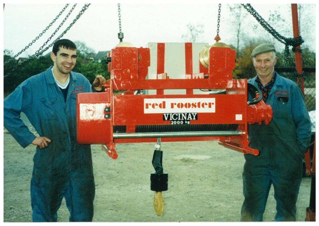 Norman Smart Apprentice in 1994 with Journeyman Frank Morrison