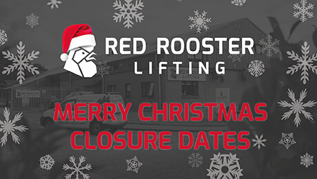 lifting services lifting equipment red rooster lifting festive break 2025